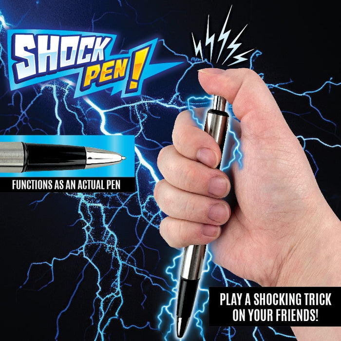 1 PLUMA IMPACTANTE shock - GaG Broma Divertida Broma Novedad Shock Toy