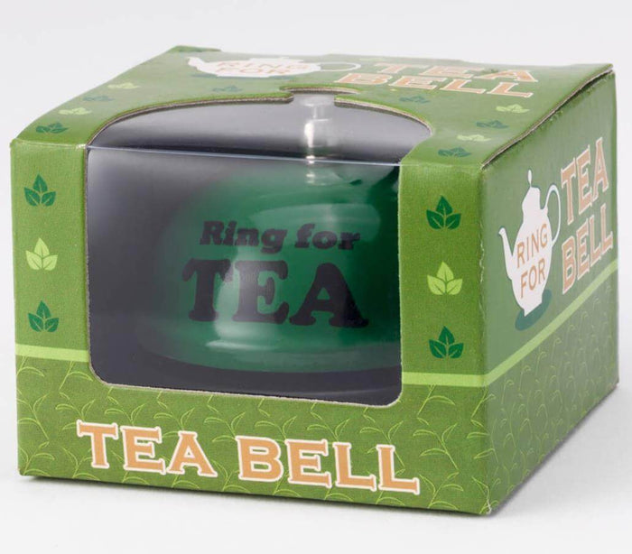 RING FOR TEA BELL - Kitchen Office Desk Drink Bar Room Table Home Accessory