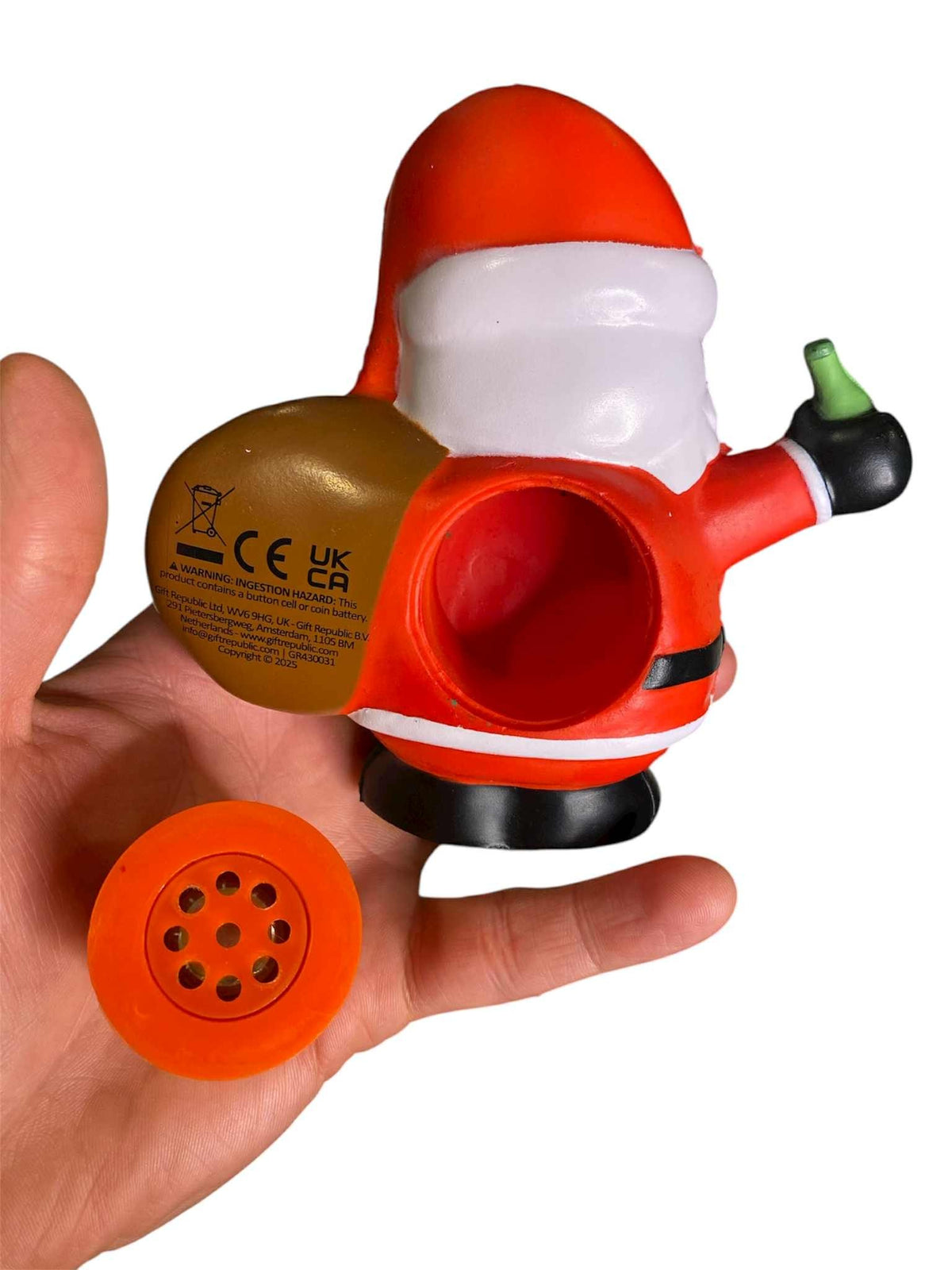 🎅 Funny Bad Santa Talking Stress Toy – Naughty Xmas Gift  | Sound Machine GaG