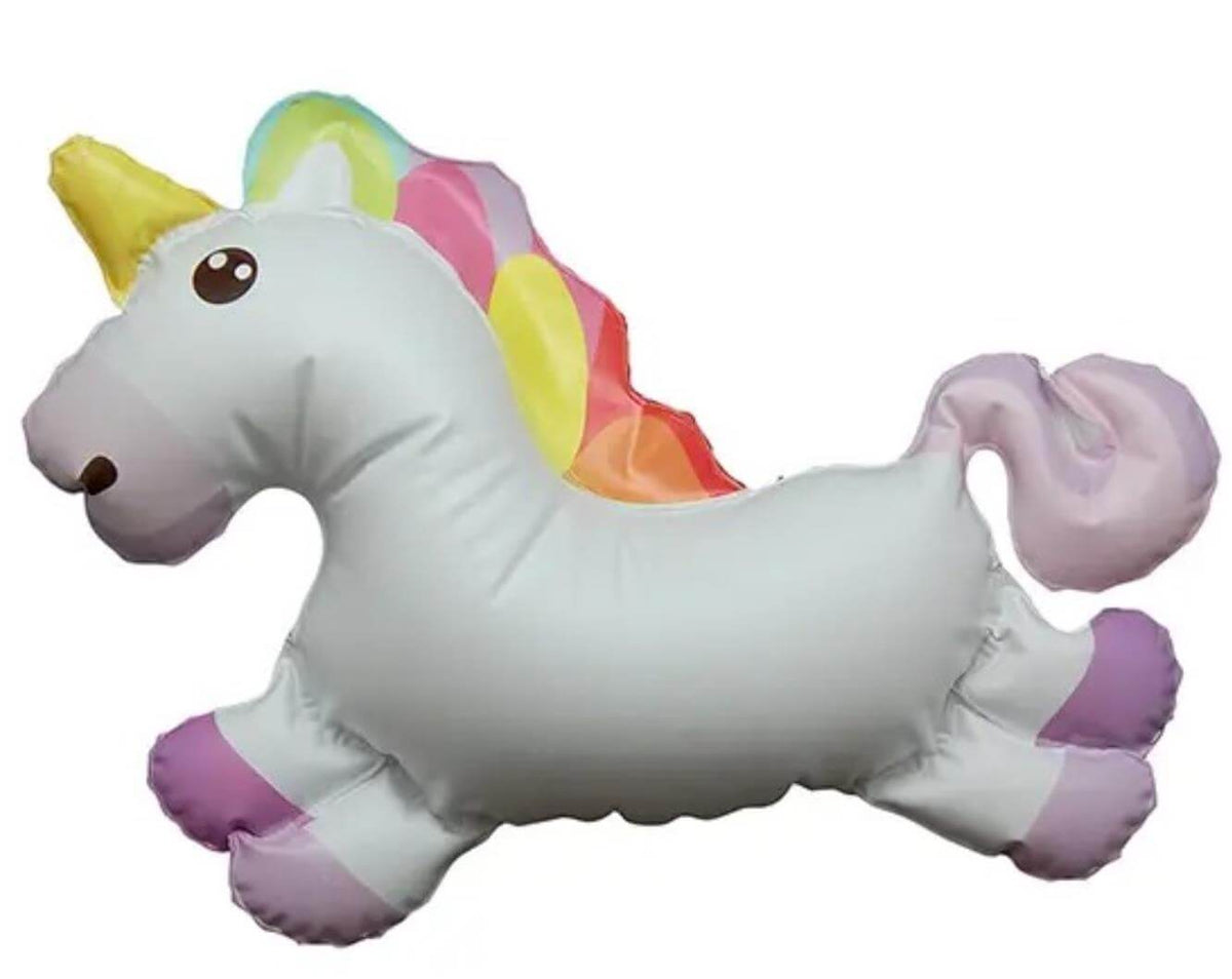 Almohada inflable para bañera de baño con unicornio mágico, diversión para el baño de burbujas para niños.