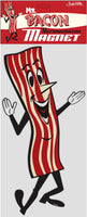 Mr. Bacon Jumbo Fridge Car Magnet - HIGH QUALITY - Archie McPhee