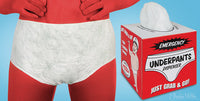 Emergency Underpants Dispenser ~ 5-Pack Underwear Gag Joke Gift ~ Archie McPhee