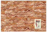 BACON STRIPS Gift Wrap Wrapping Paper – funny gag joke novelty - Archie McPhee