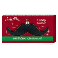 MUSTACHE ORNAMENT - Christmas Tree Hanging Funny Decoration - Archie McPhee