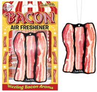 BACON DELUXE Car Air Freshner (Sizzling Bacon Aroma Scent) - Archie McPhee