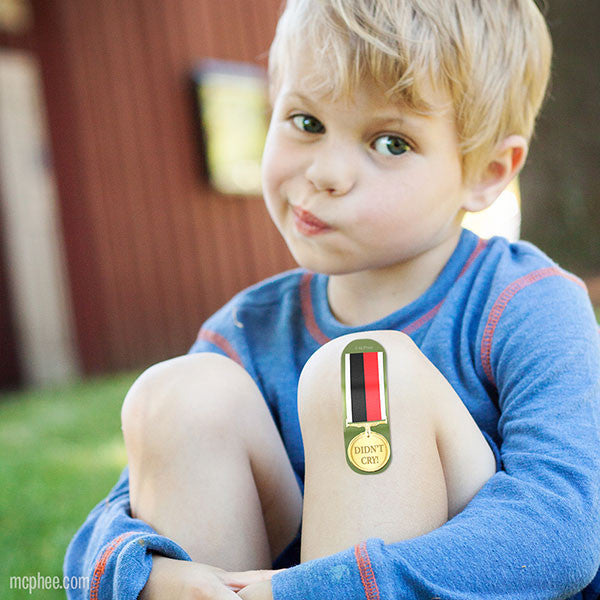 Trophy Bravery Award Bandages in Cute Collectible Tin - Band-Aids  Archie McPhee