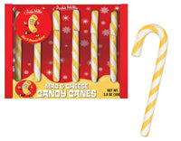 Mac & Cheese Flavored Candy Canes - Bizarre Christmas Gag Joke - Archie McPhee