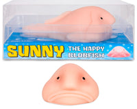 Sunny the Happy BLOBFISH - Squishy Stress Fidget Novelty Toy - Archie McPhee