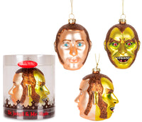 Dr. Jekyll & Mr. Hyde Ornament - Holiday Hand-Blown Glass Decor ® Archie McPhee