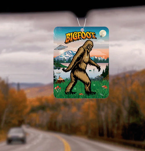 BigFoot Car Air Freshener - I Believe in Sasquatch (Pine Scent) - Archie McPhee