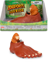 Bigfoot Joyride: Pull Back Foot Car Sasquatch Racing Toy - Archie McPhee