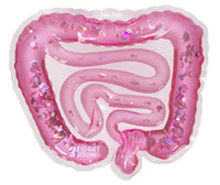 The Fidget Intestines 🤏 is a pink, squishy liquid-filled gut gag toy with food confetti 💦—a hilarious novelty from Archie McPhee and perfect for quirky stress relief or as a unique gift.