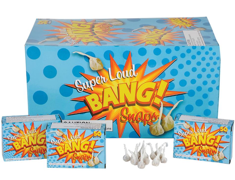 Snapper Box 2,500 Party Bang Snaps - Loud Snap Pop Poppers – Giggle Novelties