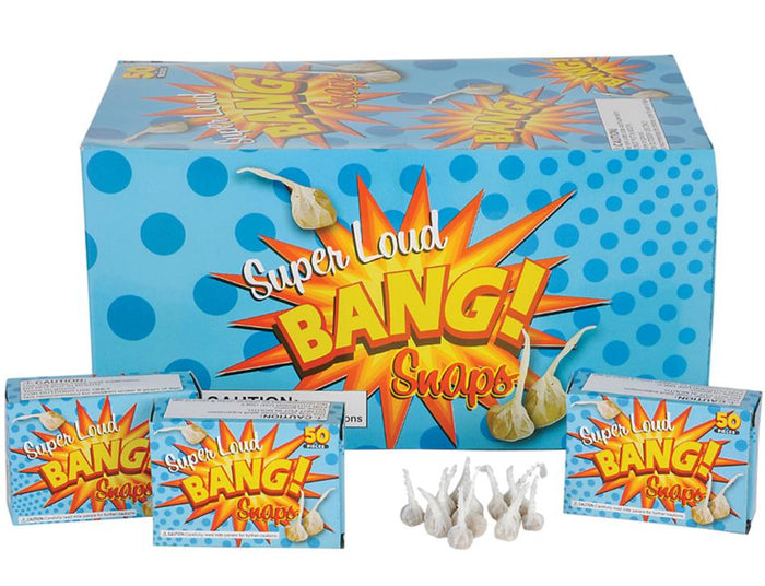 2.500 Party Bang Snaps Snap Pop Pop Snapper Lanzando Poppers Truco Generador de Ruido