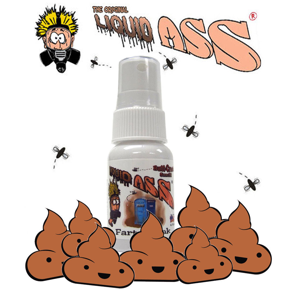 20 LIQUID ASS "Spray Top" Stink Bomb Fart Crap Nasty ass odeur gag - vente en gros