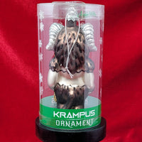 Krampus Ornament - Evil Anti-Santa Claus Art Hand-Blown Glass ® Archie McPhee