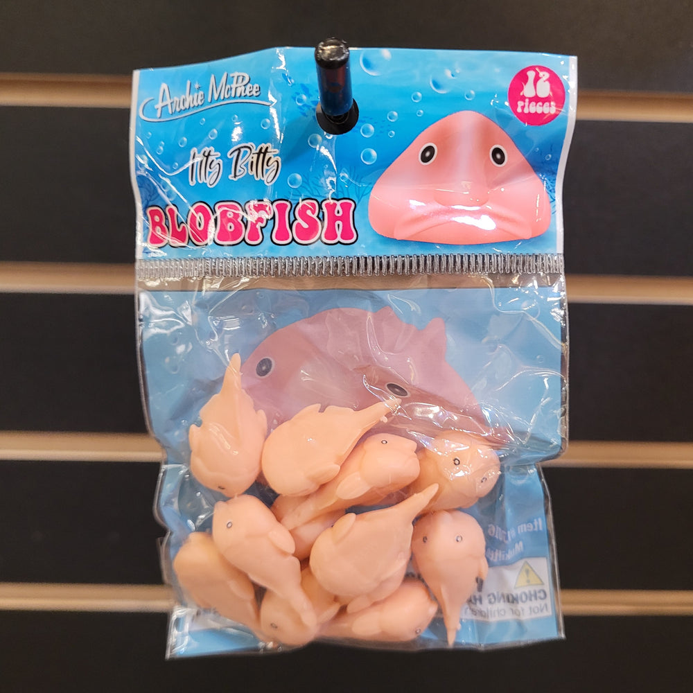 Itty Bitty Blobfish (Bag of 12) - Tiny Figurines Arts & Crafts - Archie McPhee