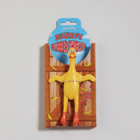 BENDY RUBBER CHICKEN - Classic Fun Gag Joke Bendable Toy - Archie McPhee