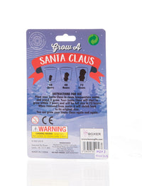 Grow A Christmas Santa Claus Toy - 600% Larger in Water!  Stocking Stuffer