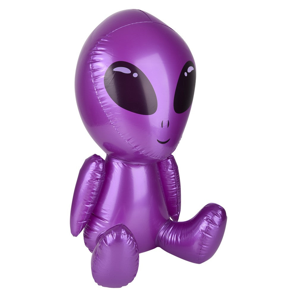 4 TOTAL 🛸 24" Assorted Colors Galactic Alien Inflatable Party Pool Blow Ups 👽