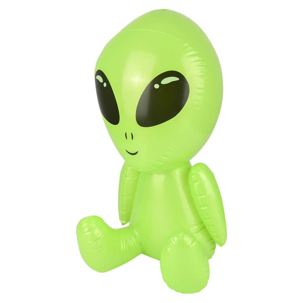 4 TOTAL 🛸 24" Assorted Colors Galactic Alien Inflatable Party Pool Blow Ups 👽