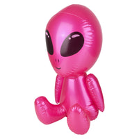 4 TOTAL 🛸 24" Assorted Colors Galactic Alien Inflatable Party Pool Blow Ups 👽