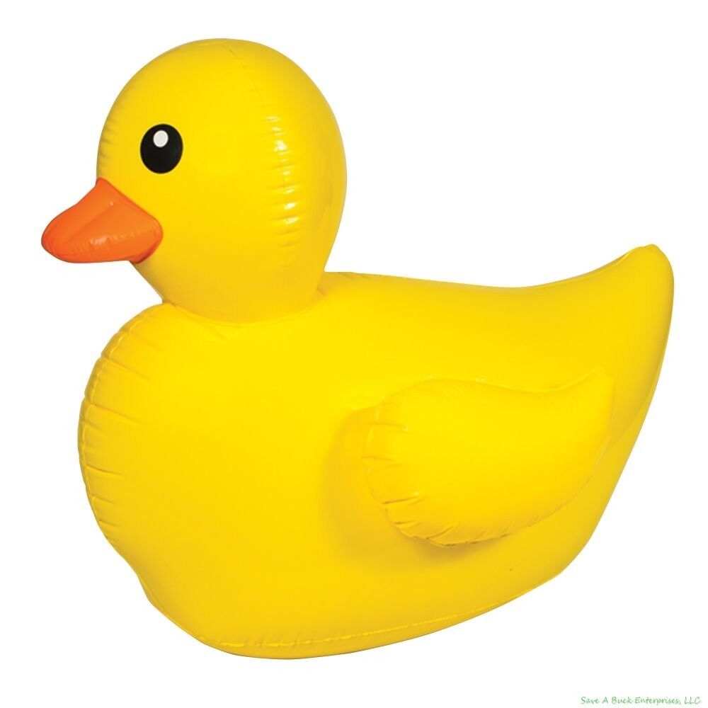 GIANT Inflatable Float Rubber Ducky - Party Pool Toy – Giggle Novelties