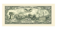 100  Donald Trump U.S. 250th Anniversary Commemorative Money Bill Banknotes