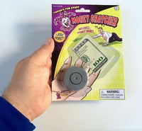 El ladrón de dinero-truco de magia GaG broma novedad + billete de dinero de juguete falso