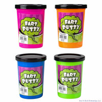 12 Fart Putty Slime Tub Noise Maker Party Favor Poop Novedad GaG Broma