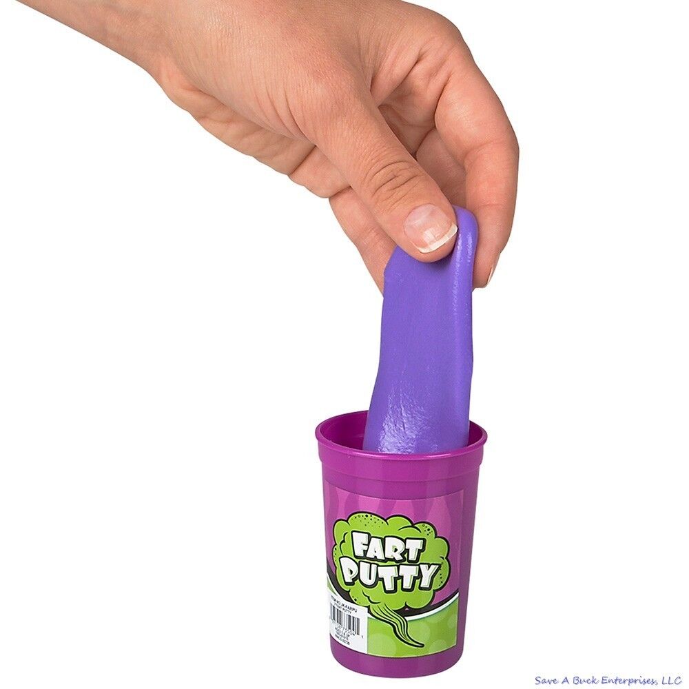 12 Fart Putty Slime Tub Noise Maker Party Favor Merde Nouveauté GaG Blague