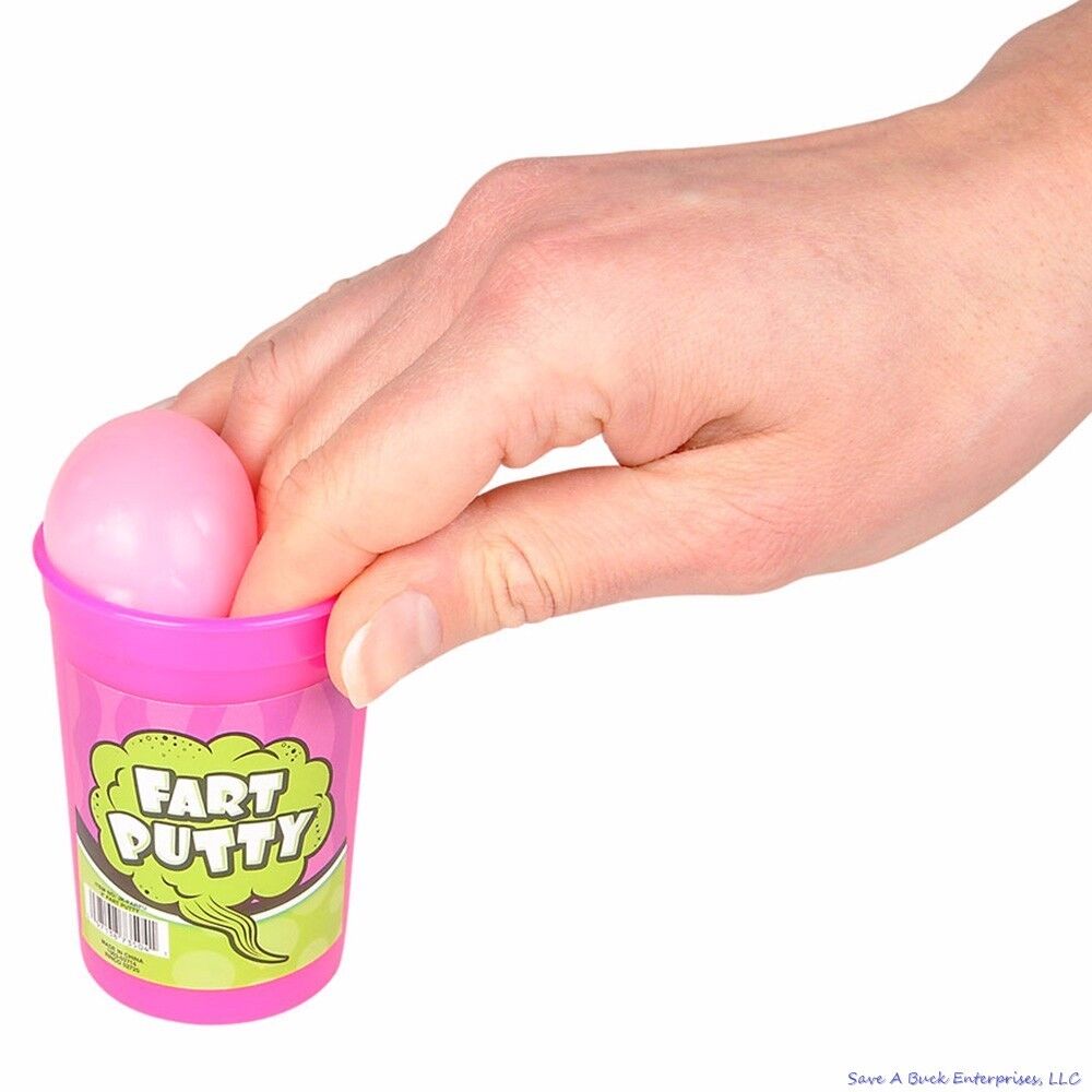 12 Fart Putty Slime Tub Noise Maker Party Favor Poop Novedad GaG Broma