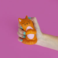 Meow-Ditation Cat Kitty Stress Fidget Toy Alivio del estrés grande ~ Regalo divertido