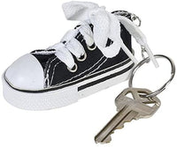 Lot of 120 Canvas Sneaker Tennis Basketball Shoe Keychain Party Prize Favors
