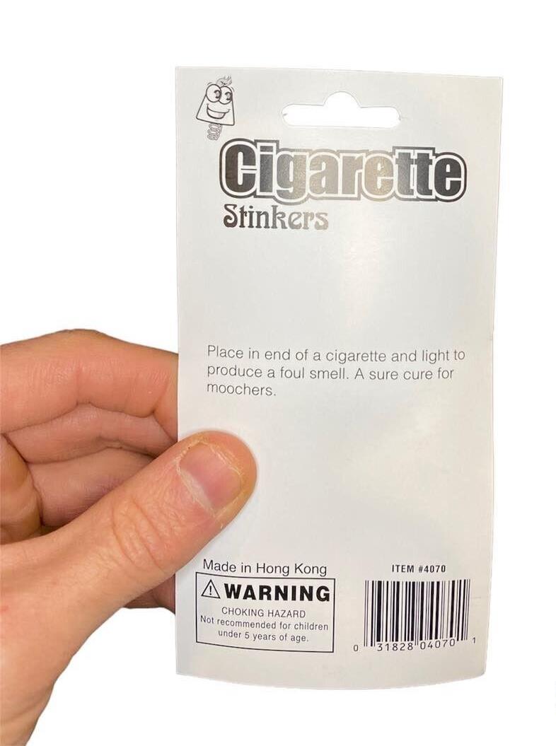 cigarette load prank 1 Pack of 5 Stink Smell Cigarette Loads โ Hilarious Gag Prank Novelty Smoking Trick! ๐ฌ๐ฅ cigarette load prank 1 Pack of 5 Stink Smell Cigarette Loads โ Hilarious Gag Prank Novelty Smoking Trick! ๐ฌ๐ฅ