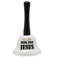 Ring for Jesus Metal Hand Bell -  Home Kitchen Bar Pub Office Desk Room Gift