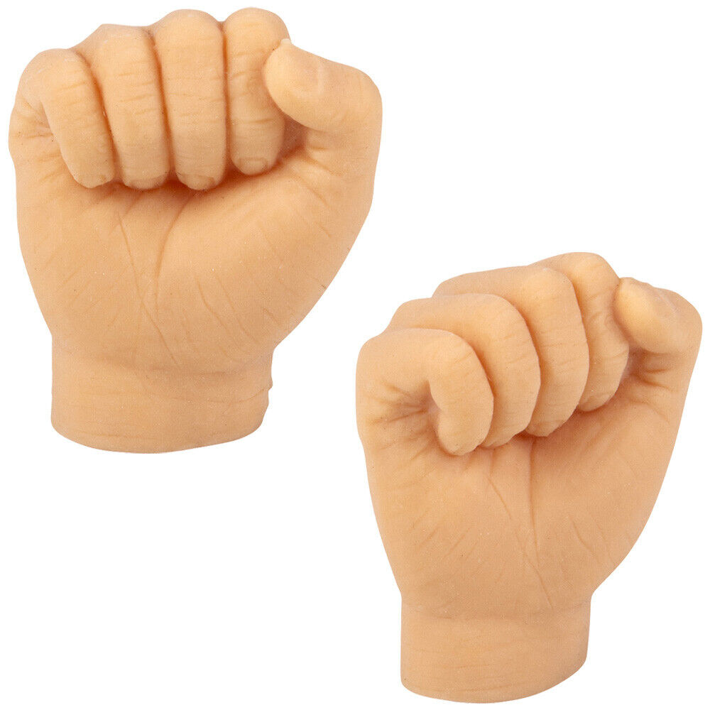 12 Tiny Hand Finger Trick Puppet Rock Paper Scissors Toy – Giggle Novelties