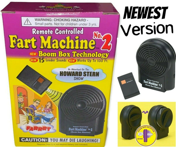 Fart Machine No. 2 - Wireless Remote Controlled ~ 2024 Newest Improved Model