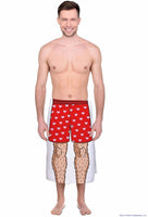 THE HAIRY LEGS TOWEL - Funny Gag Joke Beach Bathroom Pool Blanket - BigMouth Inc
