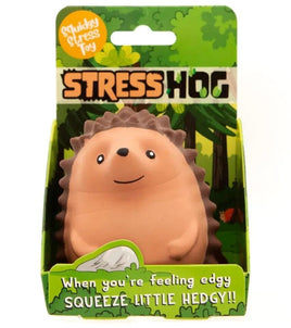 STRESS HOG Squishy Fidget Squish Toy - SOOO Cute! Squeeze the Little Hedgy!