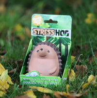 STRESS HOG Squishy Fidget Squish Toy - SOOO Cute! Squeeze the Little Hedgy!