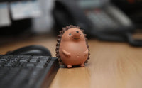 STRESS HOG Squishy Fidget Squish Toy - SOOO Cute! Squeeze the Little Hedgy!