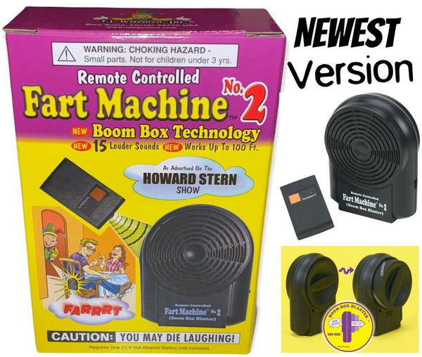 Wholesale Lot of 12 Fart Machine #2 with remote - Prank Novelty Gag ~(1 dozen)