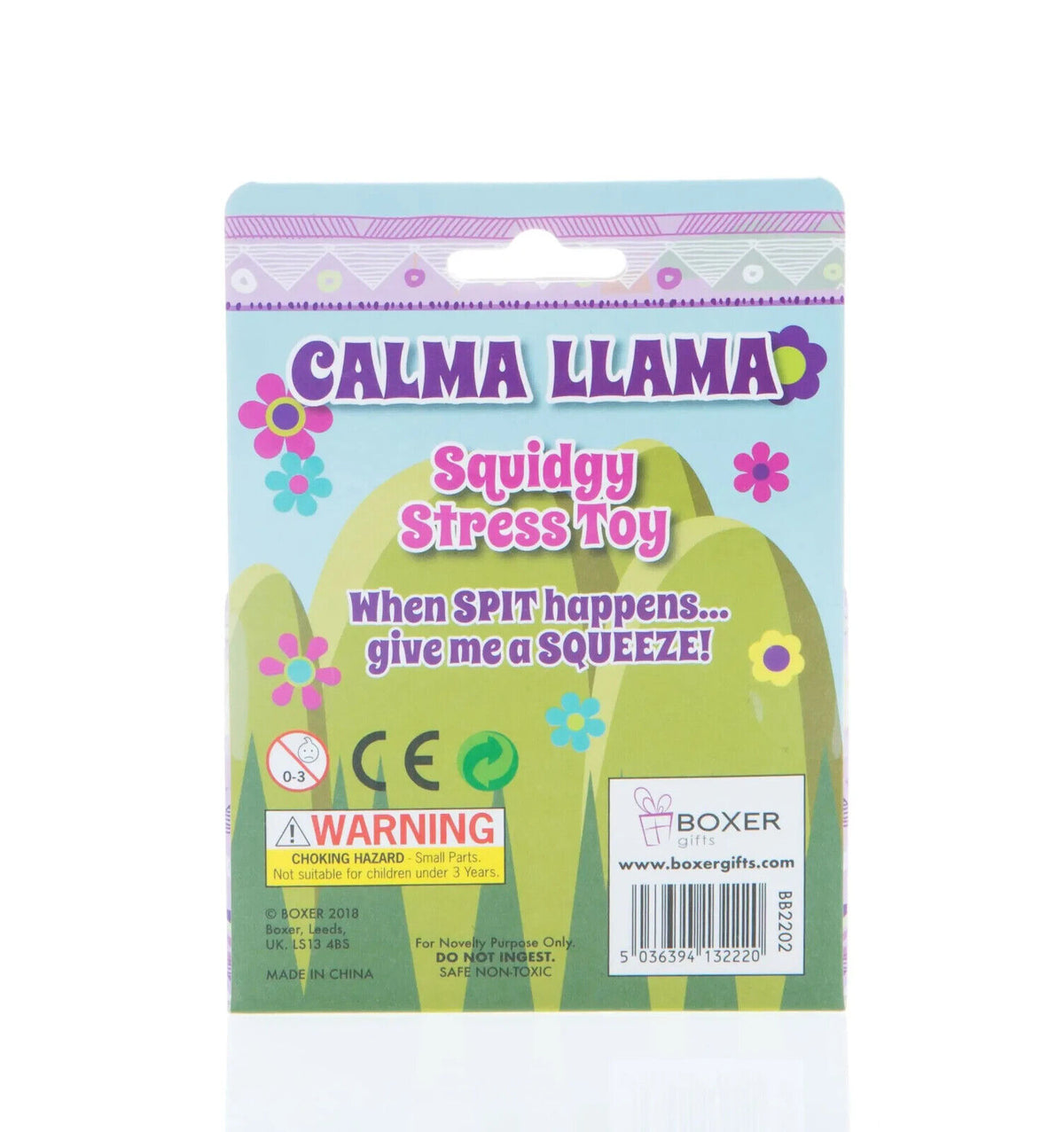 LLAMA Squishy Fidget Stress Squish Toy  ~  " When Spit Happens give a Squeeze "