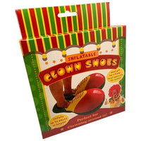 INFLATABLE CLOWN SHOES - Pefect for clowing around in! Circus Costume Prop Gag