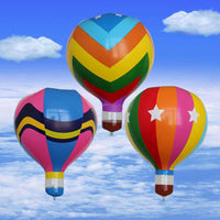 12 globos inflables de aire caliente explotan decoración de fiesta piscina juguete flotador inflar