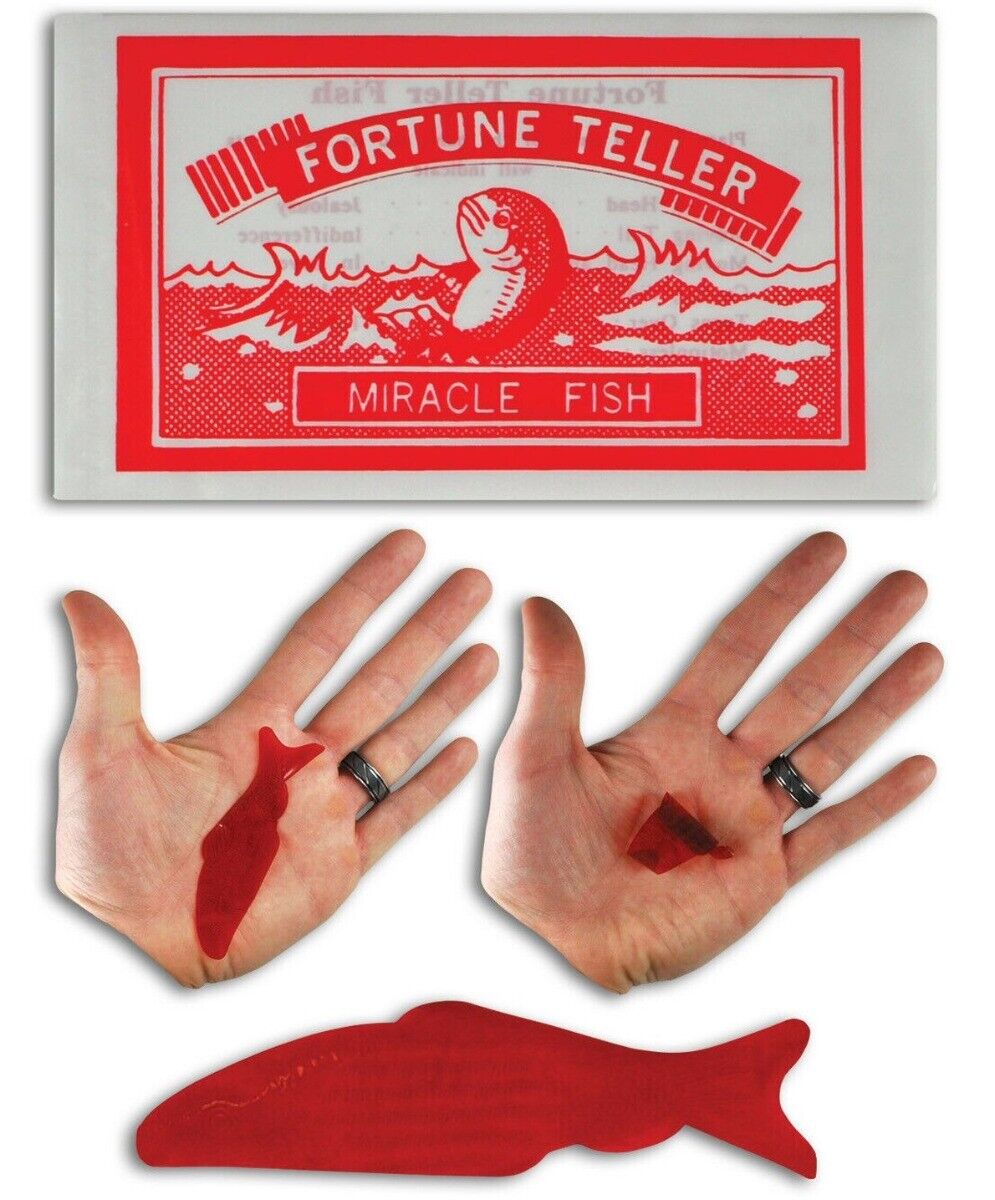 Poissons De Bonne Aventure Fortune Teller Miracle Fish – Tour De Magie, Accessoire Pour Piñatas, Fête Et Jeu De Société