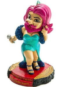 Diva Drag Queen Garden Gnome - Pride Outdoor Sculpture-Figurine-Statue Big Mouth