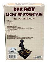 Peeing Boy Water Fountain - Light Up Pee Boy - Indoor Portable Battery / USB
