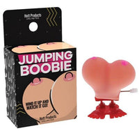 1 Jumping Boobie & 1 Pecker - Wind up Set - Funny Hen Party Novelty Adult Gift